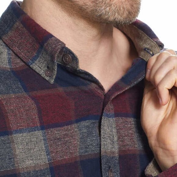 Weatherproof Vintage Men’s Long Sleeve Flannel XXL New With Tags​​​​​​​ - Picture 2 of 12